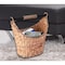 Vintiquewise Rustic Toilet Paper Holder - Magazine Basket QI003071 - alternate 2